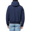 imageChampion mens Hooded Softshell Bomber Jacket With BibPeacoat