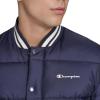 imageChampion mens Varsity Bomber Puffer JacketPeacoat Tech