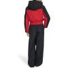 imageChampion womens Cropped Hooded Ski BomberBlackRed