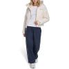 imageChampion womens Cropped Hooded Ski BomberWhite