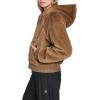 imageChampion womens Faux Fur Hoody Bomber JacketCognac