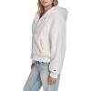 imageChampion womens Faux Fur Hoody Bomber JacketCream