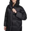 imageChampion womens Cinch Waist Long Hooded PufferBlack