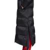 imageChampion womens Cinch Waist Long Hooded PufferBlack