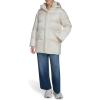 imageChampion womens Cinch Waist Quilted Puffer JacketWhite