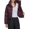 imageChampion womens Cropped Puffer JacketBurgundy