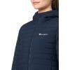 imageChampion womens Lightweight Long Hooded PufferNavy