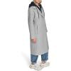 imageChampion womens Long Top Coat With Removable Jersey BibLight Grey