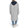 imageChampion womens Long Top Coat With Removable Jersey BibLight Grey