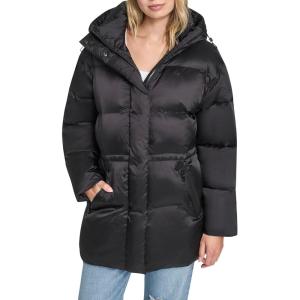 imageChampion womens Cinch Waist Quilted Puffer JacketBlack