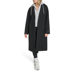 imageChampion womens Long Top Coat With Removable Jersey BibBlack