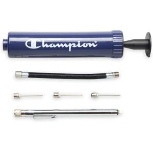 imageChampion Replacement Ball Pump with Metal Inflation Replacement Needles for Sports Balls with Compact Case Compatible with Most Pumps for Basketball Soccer Football Volleyball ampamp Yoga BallsMedieval BlueBlack