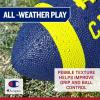 imageChampion Blitz Football AllWeather Football Enhanced Grip Durable Rubber Cover and Molded Laces for Outdoor Sports amp Training Includes 6 Ball PumpBlackEvening Primrose