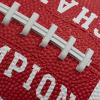 imageChampion Blitz Football AllWeather Football Enhanced Grip Durable Rubber Cover and Molded Laces for Outdoor Sports amp Training Includes 6 Ball PumpTango RedWhite