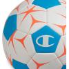 imageChampion Soccer Ball Youth amp Adult  Matte Finish 32Panel Design Enhanced Control Sizes PVC Cover Sizes 34 and 5 for Indoor amp Outdoor Training Includes 6 PumpWhiteFierce Tide Very Coral