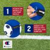 imageChampion Soccer Ball Youth amp Adult  Matte Finish 32Panel Design Enhanced Control Sizes PVC Cover Sizes 34 and 5 for Indoor amp Outdoor Training Includes 6 PumpWhiteOptic PinkEvening Primrose