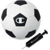 imageChampion Soccer Ball Youth amp Adult  Matte Finish 32Panel Design Enhanced Control Sizes PVC Cover Sizes 34 and 5 for Indoor amp Outdoor Training Includes 6 PumpClassic WhiteBlack