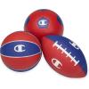 imageChampion AllWeather Mini Sports Balls Pack of 4 Classic Rubber amp PVCCover Soccer Basketball amp Football amp Baseball Durable Construction for Backyard Playground School and Indoor PlayREDWHITEBLUE