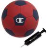 imageChampion Soccer Ball Youth amp Adult  Matte Finish 32Panel Design Enhanced Control Sizes PVC Cover Sizes 34 and 5 for Indoor amp Outdoor Training Includes 6 PumpTango RedMedieval Blue