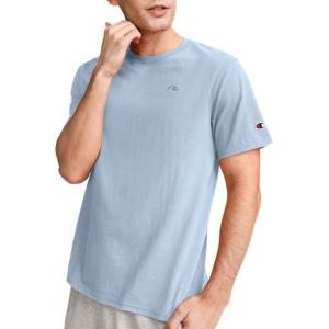 imageChampion Mens Classic Everyday TShirtSpring Sky Blue  C Logo