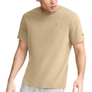 imageChampion Mens Classic Everyday TShirtWestern Khaki  C Logo