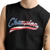 imageChampion Mens Classic Graphic Muscle Tank USA Flag ScriptBlack