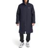 imageChampion Mens Fulllength Sideline Hooded Jacket With Quilted LiningPeacoat