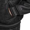 imageChampion Mens Letterman Varsity Bomber Jacket With PatchesBlack Faux Shearling