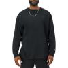 imageChampion Mens Long Sleeve Tshirt Classic Tshirt for Men Reg Or Big amp TallBlack