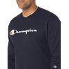 imageChampion Mens Long Sleeve Tshirt Classic Tshirt for Men Reg Or Big amp TallNavy  Classic Script Logo