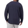 imageChampion Mens Long Sleeve Tshirt Classic Tshirt for Men Reg Or Big amp TallNavy Script