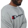 imageChampion Mens Long Sleeve Tshirt Classic Tshirt for Men Reg Or Big amp TallOxford Gray  Classic Script Logo
