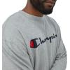 imageChampion Mens Long Sleeve Tshirt Classic Tshirt for Men Reg Or Big amp TallOxford Gray  Classic Script Logo