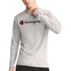 imageChampion Mens Long Sleeve Tshirt Classic Tshirt for Men Reg Or Big amp TallOxford Gray  Classic Script Logo