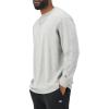 imageChampion Mens Long Sleeve Tshirt Classic Tshirt for Men Reg Or Big amp TallOxford Gray