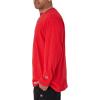 imageChampion Mens Long Sleeve Tshirt Classic Tshirt for Men Reg Or Big amp TallScarlet