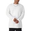 imageChampion Mens Long Sleeve Tshirt Classic Tshirt for Men Reg Or Big amp TallWhite