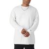 imageChampion Mens Long Sleeve Tshirt Classic Tshirt for Men Reg Or Big amp TallWhite