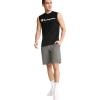 imageChampion Mens Muscle Tank Classic Graphic Muscle Tee Sleeveless Tshirt for Men Reg Or Big amp TallBlack  Classic Script Logo