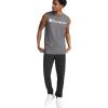 imageChampion Mens Muscle Tank Classic Graphic Muscle Tee Sleeveless Tshirt for Men Reg Or Big amp TallGranite Heather  Classic Script Logo