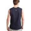 imageChampion Mens Muscle Tank Classic Graphic Muscle Tee Sleeveless Tshirt for Men Reg Or Big amp TallNavy  Classic Script Logo