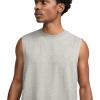 imageChampion Mens Muscle Tank Classic Graphic Muscle Tee Sleeveless Tshirt for Men Reg Or Big amp TallOxford Gray  C Logo