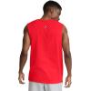 imageChampion Mens Muscle Tank Classic Graphic Muscle Tee Sleeveless Tshirt for Men Reg Or Big amp TallScarlet  Classic Script Logo