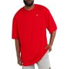 imageChampion Mens Tshirt Sport Tee Moisture Wicking Anti Odor Athletic Tshirt for Men Reg Or Big amp TallScarlet