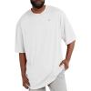 imageChampion Mens Tshirt Sport Tee Moisture Wicking Anti Odor Athletic Tshirt for Men Reg Or Big amp TallWhite
