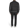 imageChampion Mens Varsity Bomber Puffer JacketBlack Faux Leather