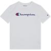imageChampion Boys TShirt Short Sleeve Logo Tee Shirt for BoysWhite Logo
