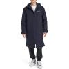 imageChampion Mens Fulllength Sideline Hooded Jacket With Quilted LiningPeacoat