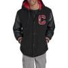 Black/Red With Hood