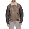 Brown Faux Shearling